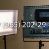 Аренда беспроводных светодиодных лайт-панелей для видеосъемки интервью