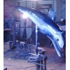 скульптура металлическая"дельфин"