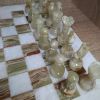 Шахматы из натурального оникса и мрамора
