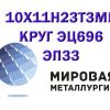 Круг 10Х11Н23Т3МР сталь (ЭП33,  ЭЦ696)  купить цена