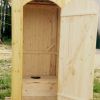 Туалет  деревянный  в сборе - от производителя.  Доставка.