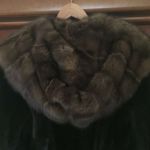 Шуба норка новая luini royal mink supreme quality ranched греция капюшон соболь размер 46 44 m s/m