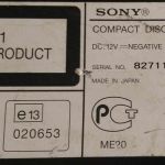 Автомобильный CD-чейнджер Sony CDX-T67