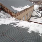 Строительство крыши зимой,  зимний ремонт кровли
