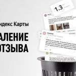 Удаление негативных отзывов с Яндекс Карт