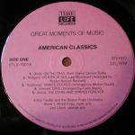 Arthur Fiedler And The Boston Pops Orchestra – Great Moments Of Music:  American Classics